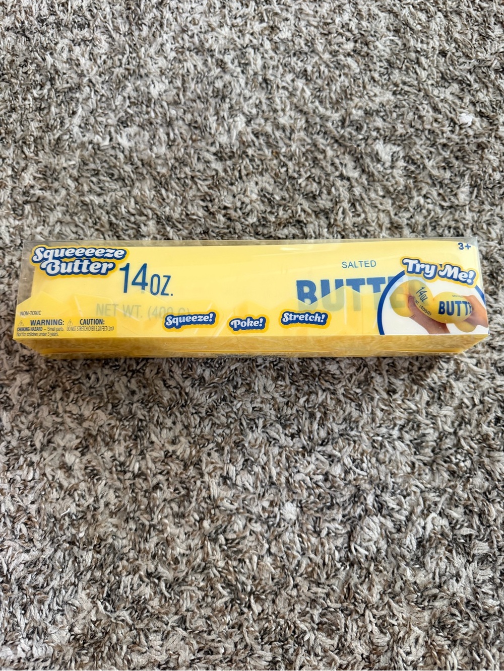 14oz Squeezy Butter Sensory Toy